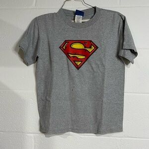 Superman Gray T-Shirt medium